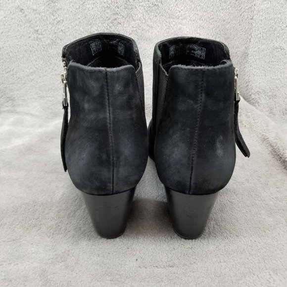 Vionic Shoes Womens Size 9 Sterling Black Suede ZipArch Support Ankle  Booties - Picture 6 of 10